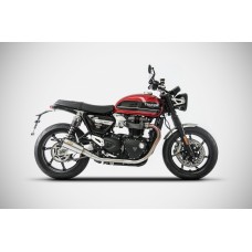 ZARD SP Dual Slip-ons for the Triumph Speed Twin